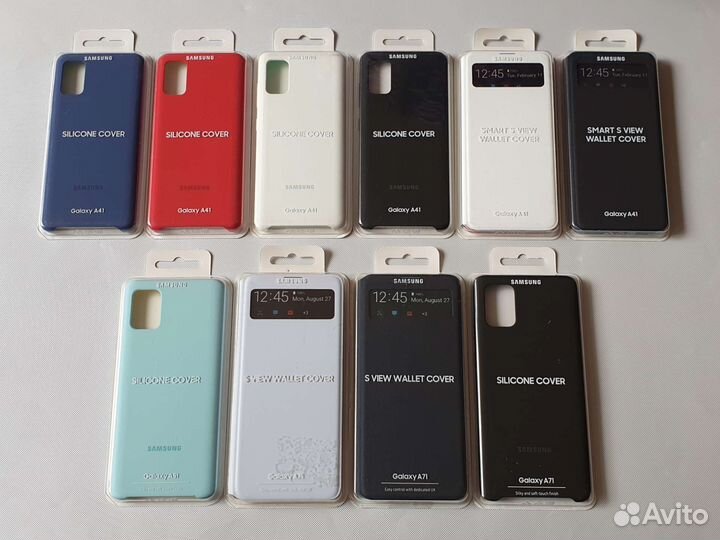 Чехлы на Samsung A41/A51/A71 оригинал новые