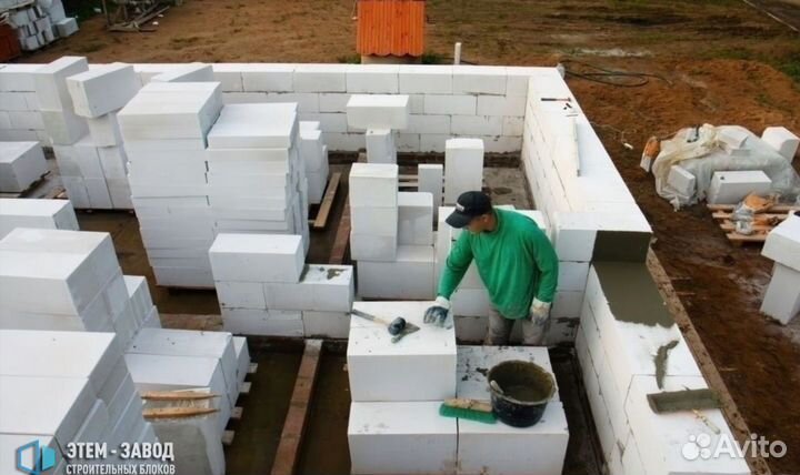 Строительный Газоблок. Газобетон. Полистиролбетон