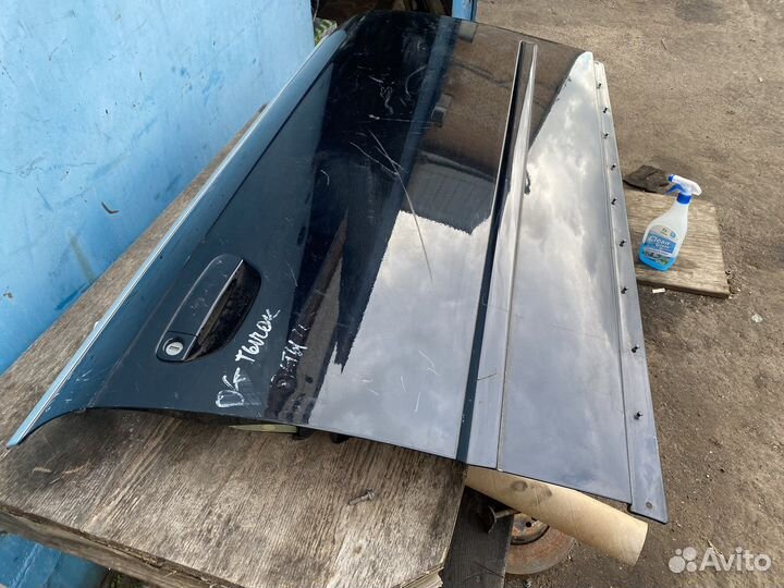 Дверь Audi A4 B7 передняя правая черная