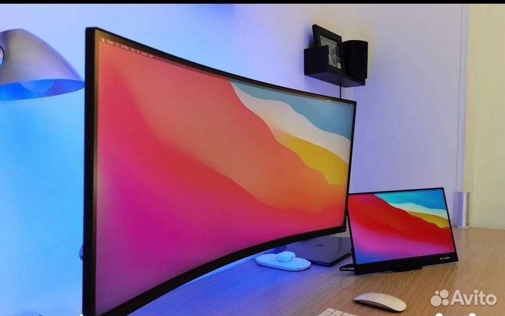 Игровые мониторы Xiaomi curved 4k 144 гц, Acer 2k