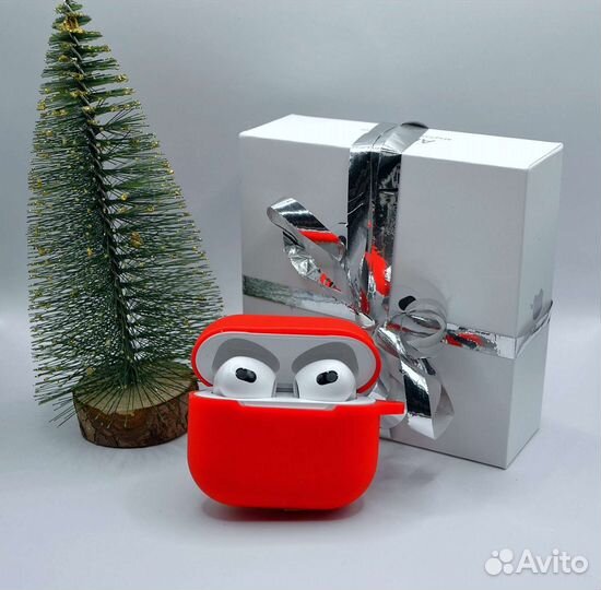 AirPods 3 «Оригинал» (Гарантия + Доставка + Чехол)
