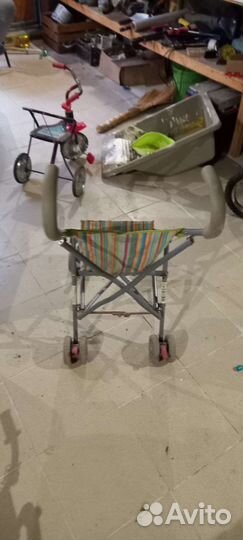 Коляска трость