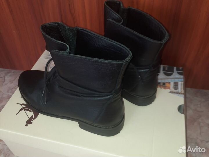 Сапоги женские натуральная кожа демисезон