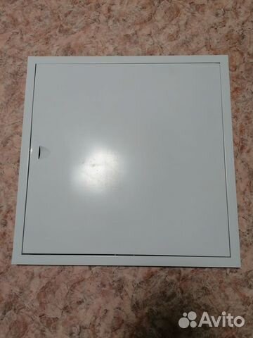 Люк ревизионный 60x60 см, металл, цвет белый