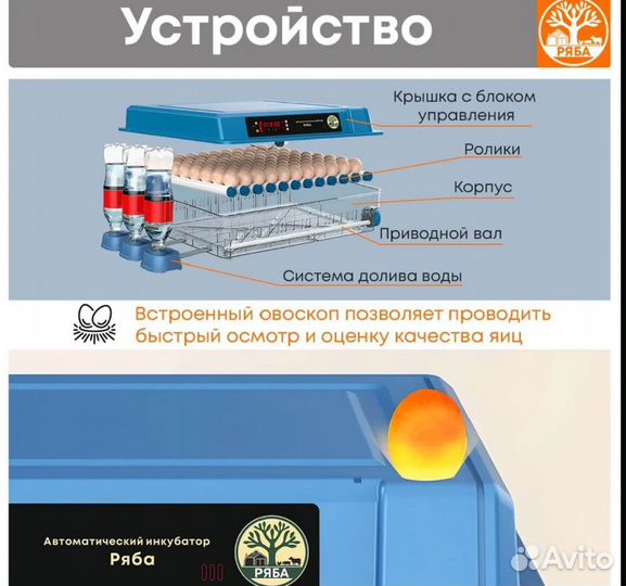 Инкубатор АВТОМАТИЧЕСКИЙ