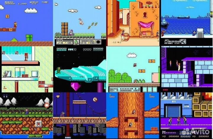 Игровая приставка Dendy (300 игр)