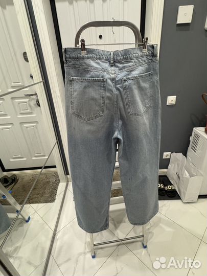 Джинсы широкие