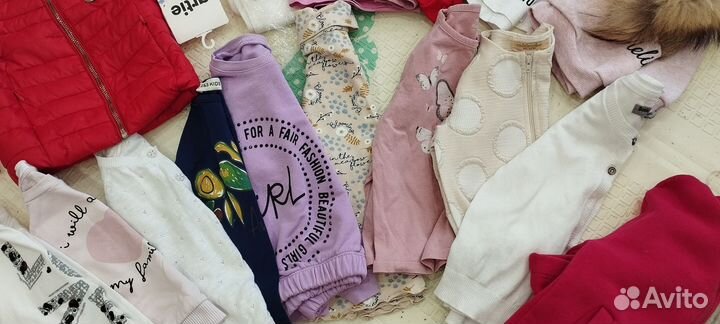 Огромный пакет вещей на девочку 2-3 лет