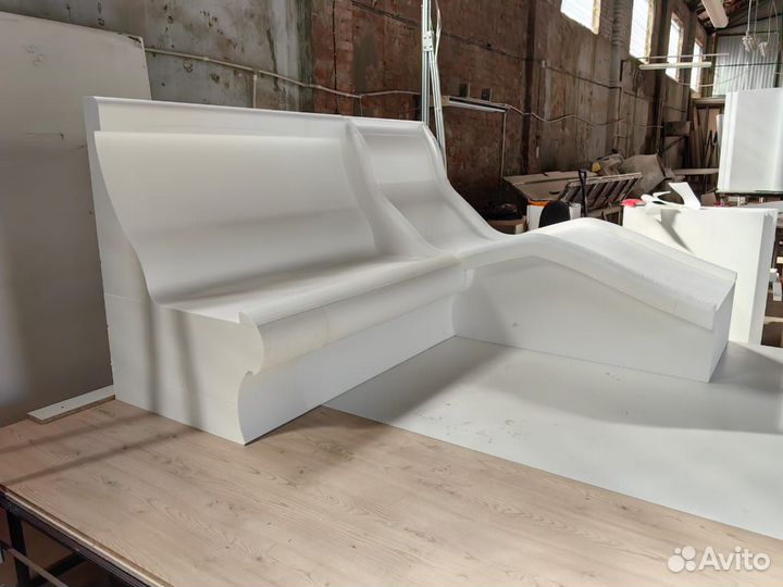 Сиденья, купола, лежаки для хамама. Мебель в хамам