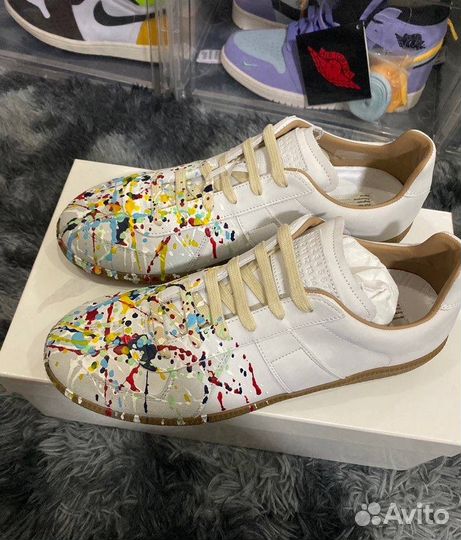 Кеды Maison Margiela Replica Paint