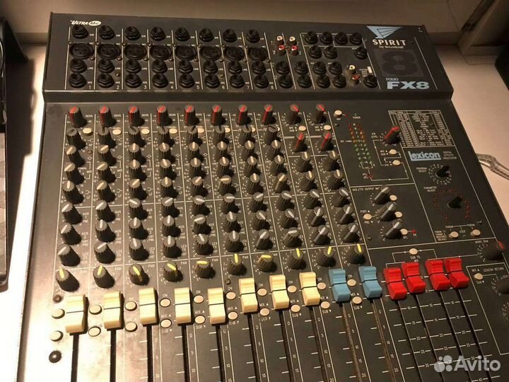 Английский Микшерный пульт folio fx 8