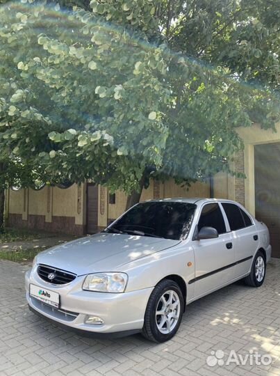 Hyundai Accent 1.5 МТ, 2005, 283 000 км