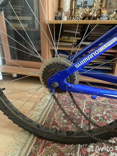 Велосипед Black One синий