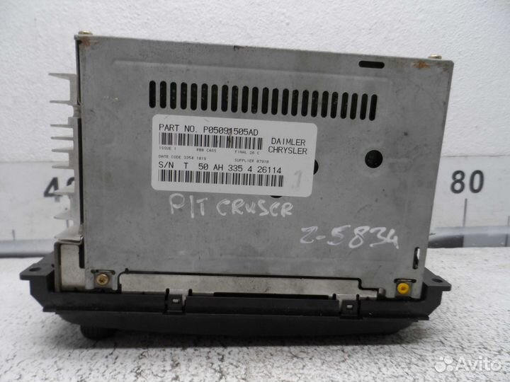 Магнитола Chrysler PTCruiser PT Cruiser (PT) 2000