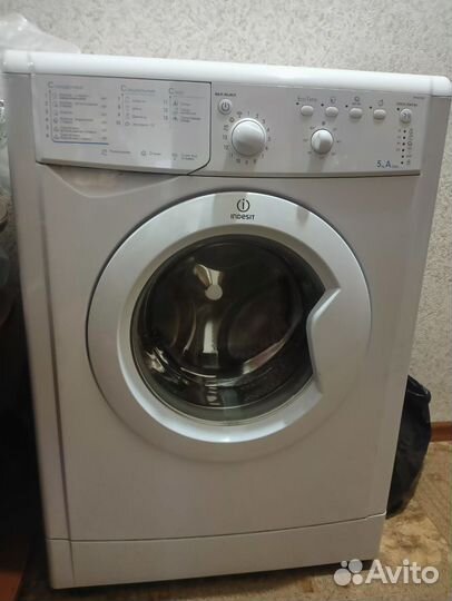 Стиральная машина бу indesit 5 кг