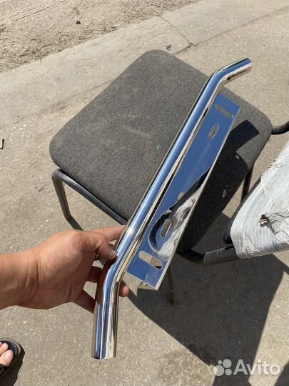 Рамка номера дуга нержавейка