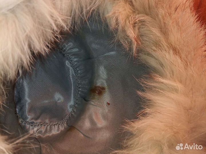 Шапка из песца женская