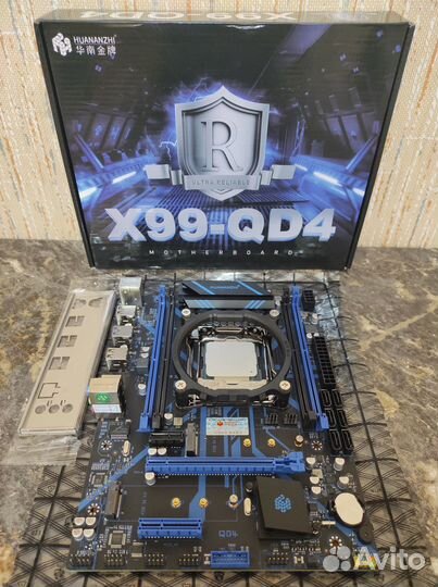 Мощь Xeon 24 и 28 потоков + новая плата X99 QD4