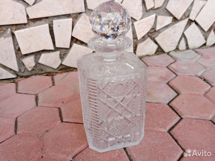 Графин хрустальный чехия