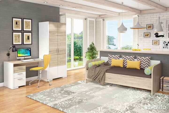 Стол письменный новый с ящиками