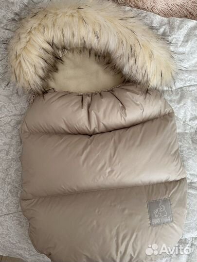 Конверт дутик в коляску демисезонный