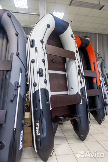 Лодка пвх Ривьера 3400 CK Light