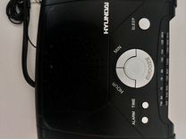 Часы будильник FM радио Hyundai