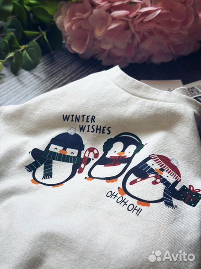 Лонгслив тонковка на мальчика 86 OVS Италия