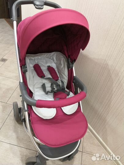 Прогулочная коляска babyton cosmo red