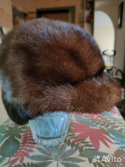 Шапка норковая женская бу