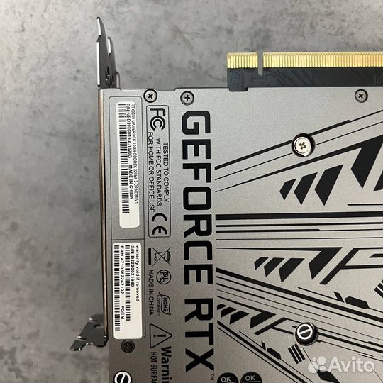 RTX 3080 Palit GameRock на гарантии