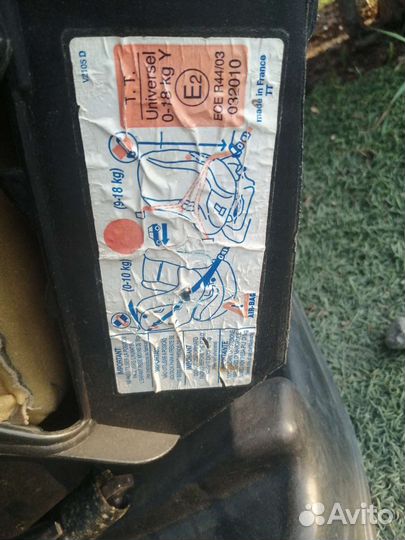 Детское автокресло