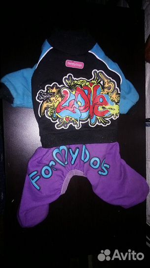 Кепка ботинки для собаки кабель по спинке 30 см