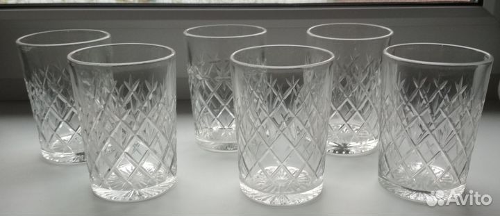 Хрустальные стаканы СССР