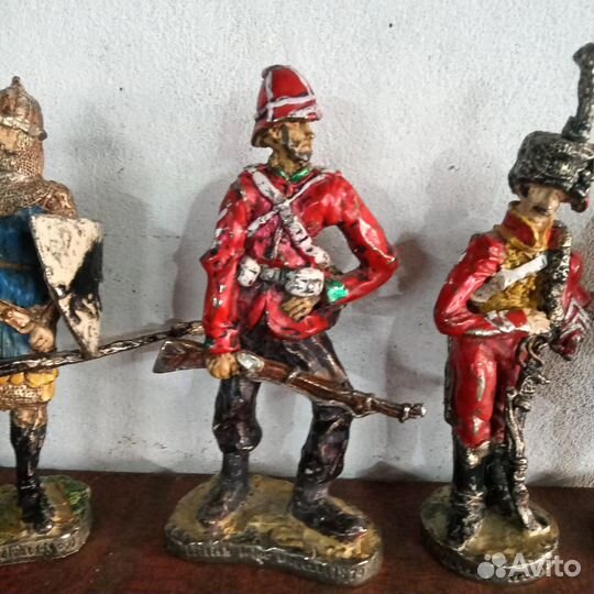 Коллекционные оловянные солдатики ручной работы