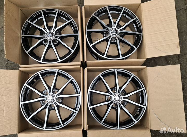 Новые R15 на VW Polo Skoda Rapid Fabia Roomster