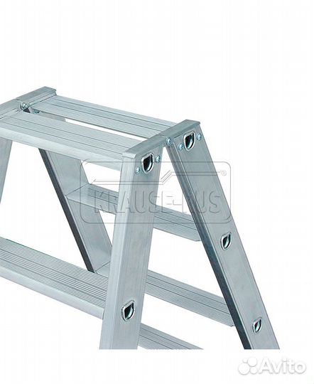 Двухсторонняя стремянка Krause stabilo 2х4, 124722