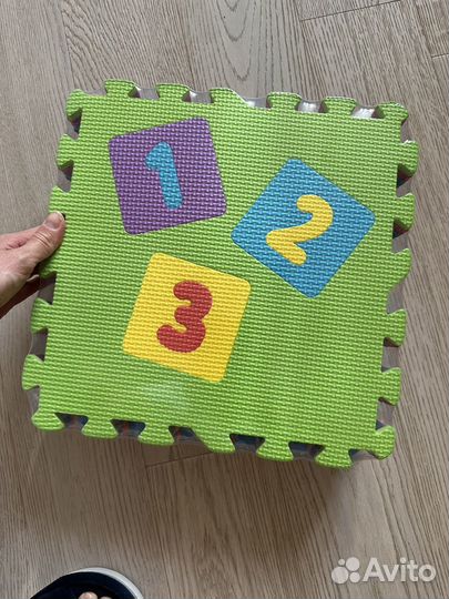 Мягкий коврик пазл