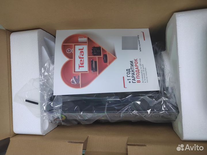 Умный электрогриль Tefal Optigrill + GC712834