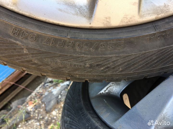 R17 Yokohama W.Drive 225/50, PCD 5x120 DIA 72.6