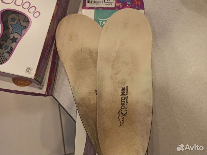 Ортопедические стельки новые