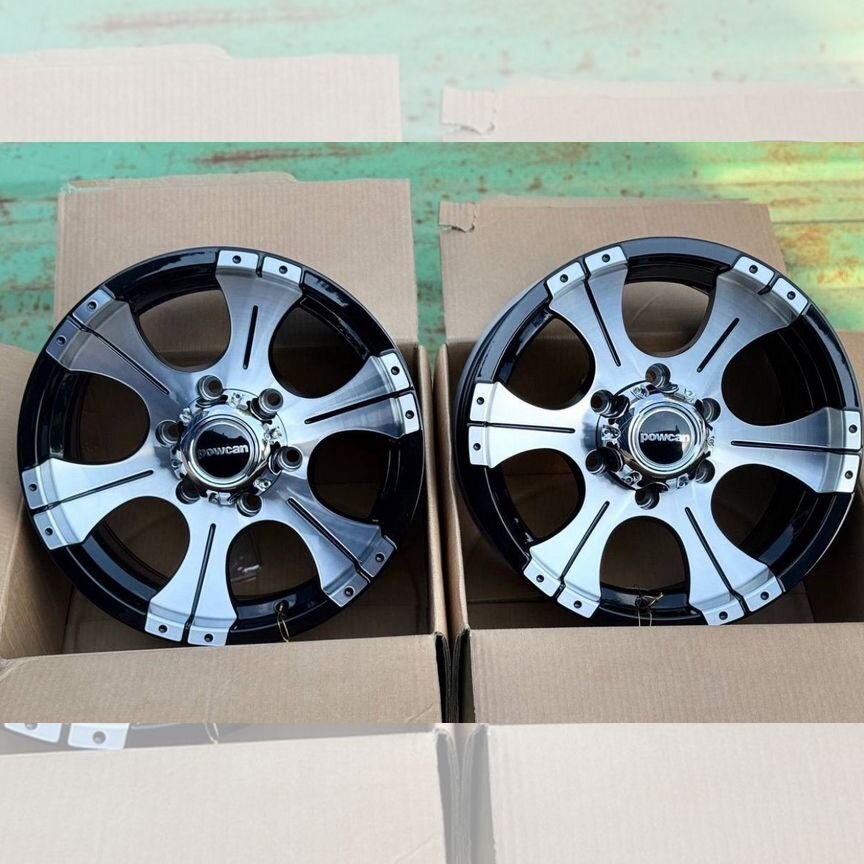 Литые диски Powcan 8×R16 6×139.7