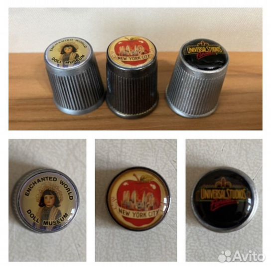 3 свенирных наперстка