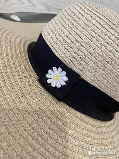 Шляпа женская летняя с широкими полями