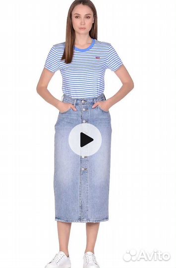Джинсовая юбка Levi's 42 44