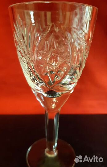 Хрустальные рюмоки СССР, 6 шт