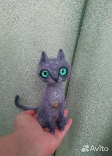 Валяный котик Талисман