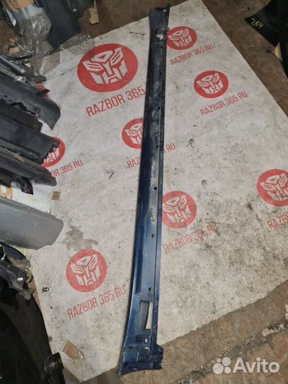 Накладка на порог правая Porsche Panamera 970 4.8T