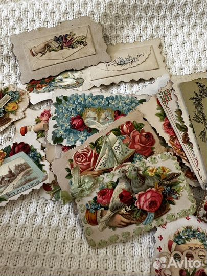 5 антикварных открыток