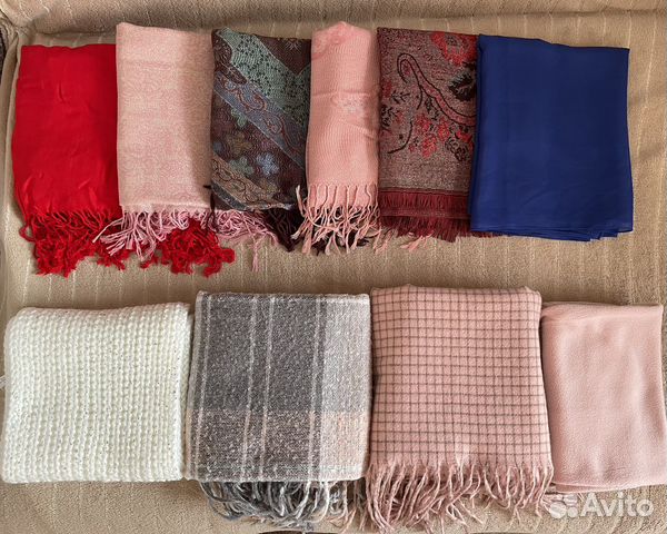 Шарфы, палантины, перчатки и шапки